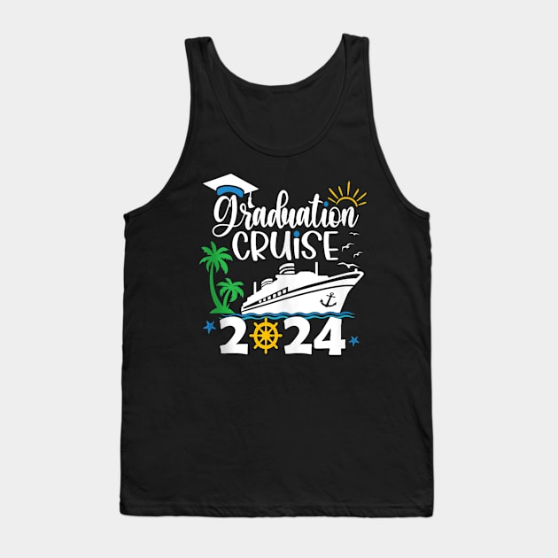 Cruise Senior Student 2024 Graduation Day Tank Top by FêriStore'